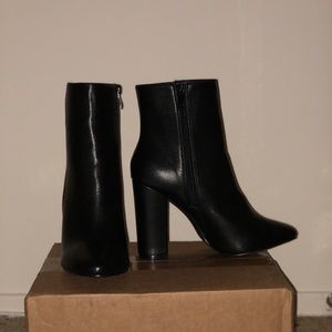 Patent leather booties!